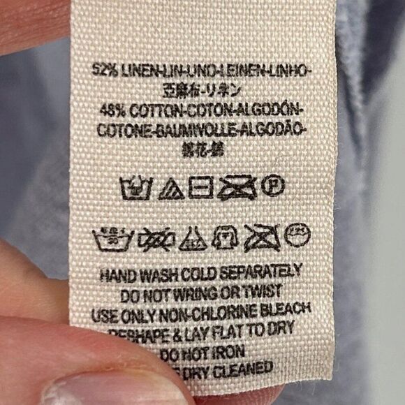 We the Free Ombre Purple Scoop Neck Distressed Long Sleeve Size Medium - Picture 4 of 9